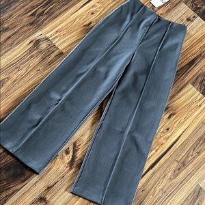 NWT Zara wide leg Gray Pants
